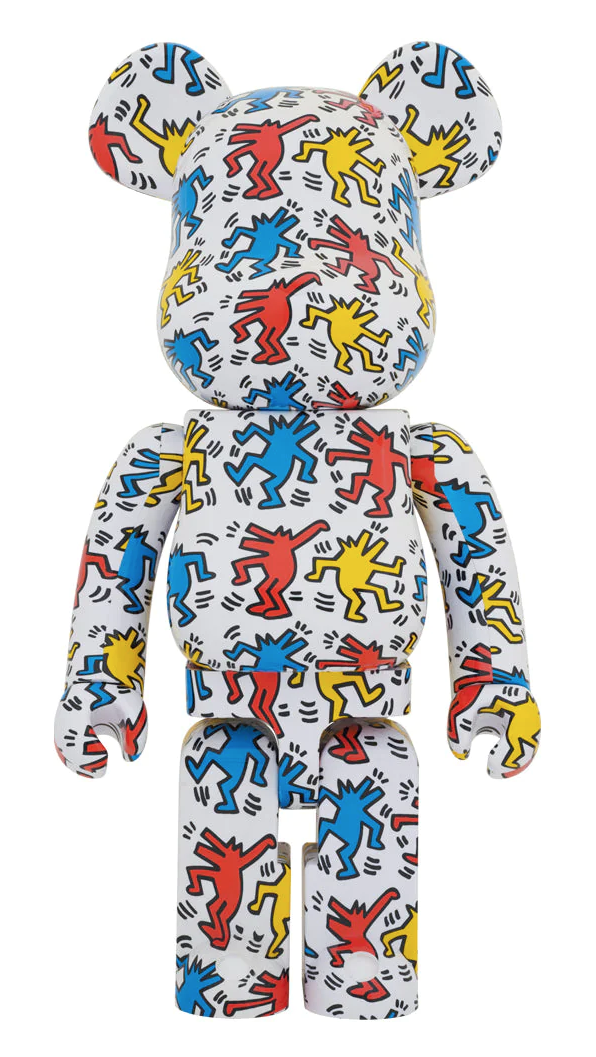 Medicom Toy BE@RBRICK - Keith Haring Version #9 1000% Bearbrick 