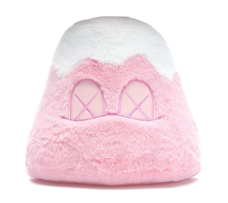 Kaws: Holiday Japan Mt Fuji Pink Cushion – Saint Side