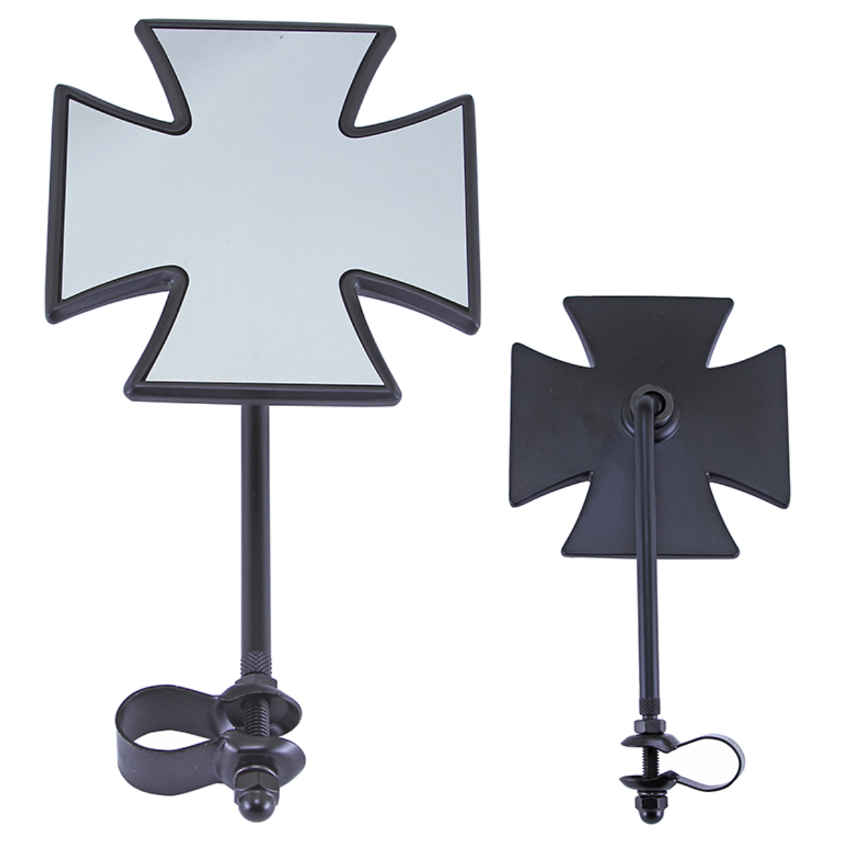 Iron Cross Mirror Black – Saint Side