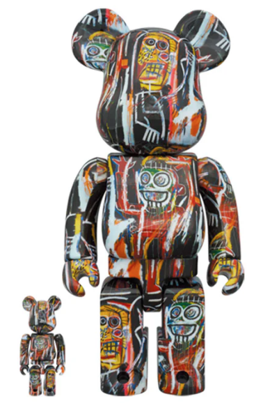 Medicom Toy BE@RBRICK - Jean Michel Basquiat #11 100% & 400%