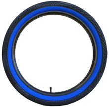 Load image into Gallery viewer, Tyre Arrow 20&quot; x 2.25&quot; Black with Blue Side Wall
