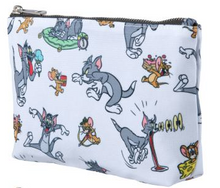 Load image into Gallery viewer, Medicom Toy Tom &amp; Jerry Pouch Design A White with Graphic
