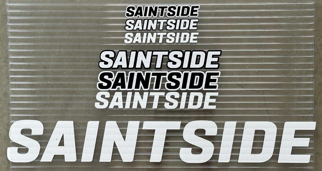 2025 New Saint Side Logo Vinyl Stickers