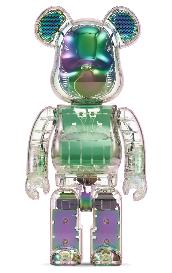 Medicom Toy BE@RBRICK - RINARO ISODYNAMICS 400% Portable Bluetooth Speaker Crystal Halo